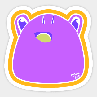 Happy Frog | Purple Sticker